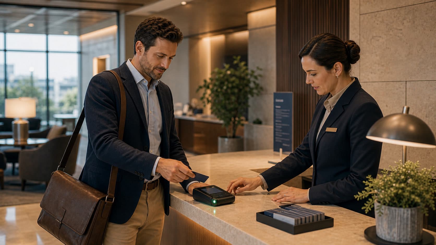 Corporate travel card management workspace